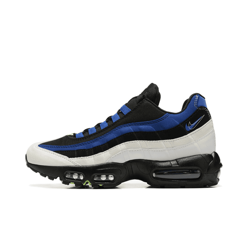 Designsemnome_ce5e2871-0aba-4a71-8a0d-1ba2789aeae5 Nike Air Max 95 Double Swooshes Black Blue - Imagem 1