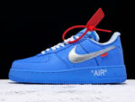 Nike X Off White Air Force 1 Low University Blue - Imagem 2