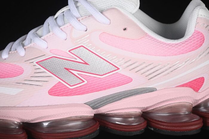 New Balance 2000 Rose Sugar Monarch Burgundy - Imagem 4