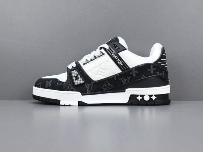 Louis Vuitton LV Trainer White Black - Imagem 2