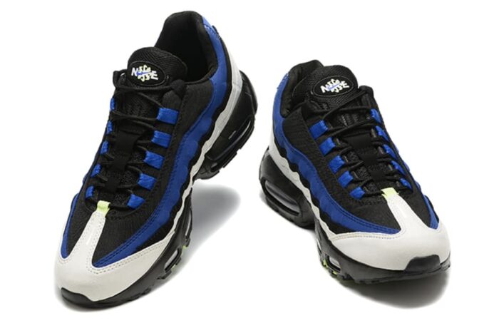 Nike Air Max 95 Double Swooshes Black Blue - Imagem 5