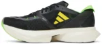 adidas Men's Adizero Adios Pro 3 'Core Black Solar Green' - Imagem 3