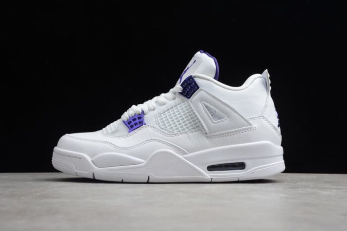 Air Jordan 4 Retro "Purple Metallic" - Imagem 4