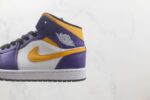 Air Jordan 1 Mid GS Lakers 2022 - Imagem 4