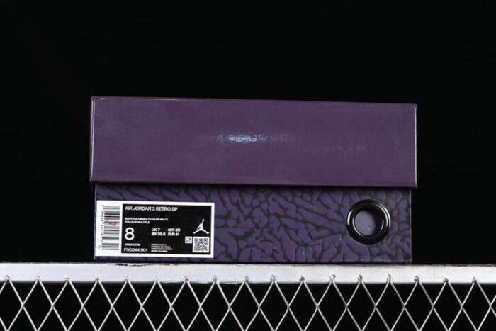 Air Jordan 3 x J Balvin SP Medellín Sunset - Imagem 14
