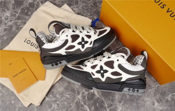 Louis Vuitton LV Skate Sneaker Grey White - Imagem 5