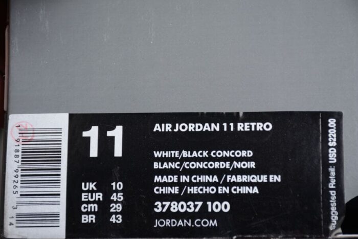 Air Jordan 11 Concord - Imagem 10