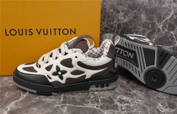 Louis Vuitton LV Skate Sneaker Grey White - Imagem 3