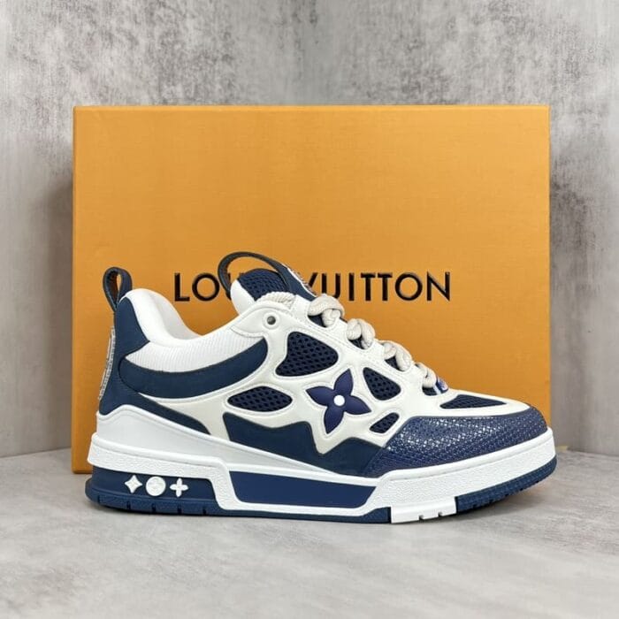 Louis Vuitton LV Skate Sneaker Marine White - Imagem 2