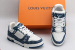 Louis Vuitton LV Trainer Monogram Denim White Blue - Imagem 2