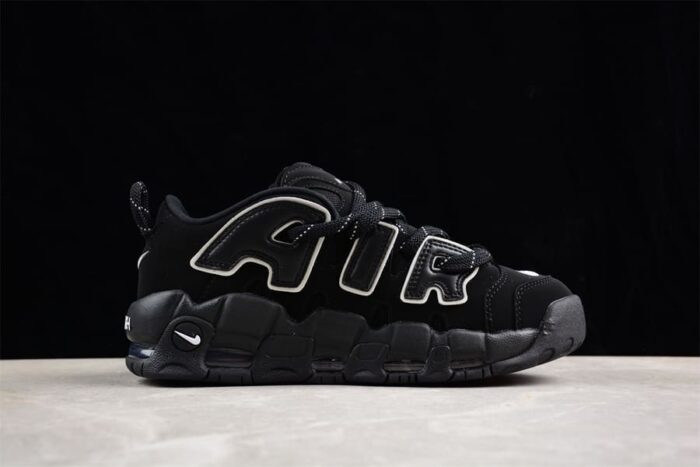 Nike Air More Uptempo Low AMBUSH Black - Imagem 3