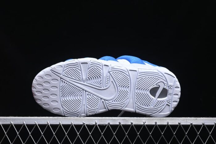 Nike Air More Uptempo Low White Hyper Royal - Imagem 6