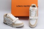 Louis Vuitton Trainer Beige White - Imagem 3