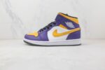 Air Jordan 1 Mid GS Lakers 2022 - Imagem 2