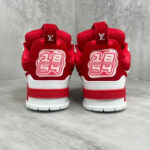 Louis Vuitton LV Skate Sneaker Red White - Imagem 5