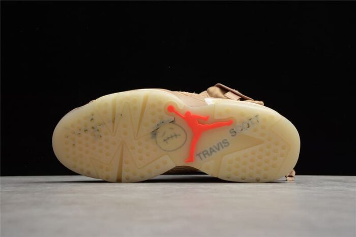 Air Jordan 6 Retro - Travis Scott "British Khaki" - Imagem 8