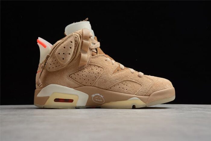 Air Jordan 6 Retro - Travis Scott "British Khaki" - Imagem 4