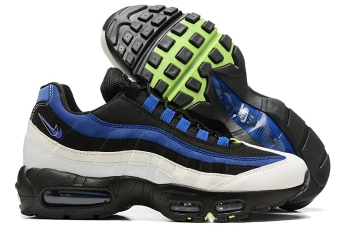 Nike Air Max 95 Double Swooshes Black Blue - Imagem 3
