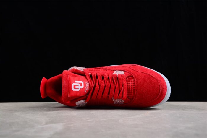 Air Jordan 4 Retro Oklahoma Sooners PE - Imagem 7