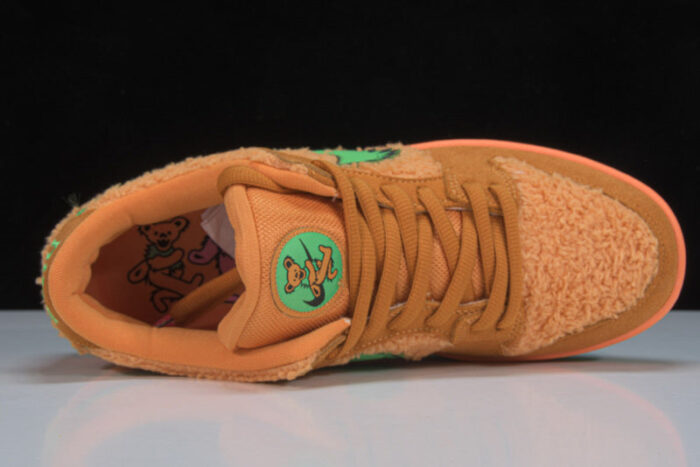 Nike Dunk Low Grateful Dead Bears Orange - Imagem 5