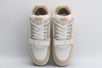 Louis Vuitton Trainer Beige White - Imagem 7